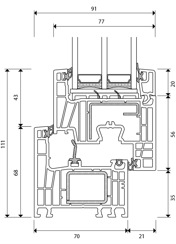 Dimensiones Iglo Expert