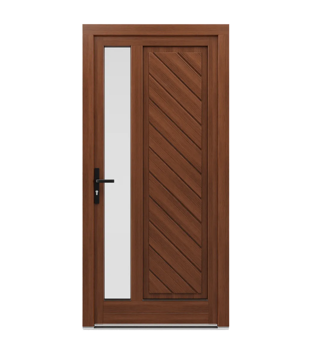 Soportes de madera para puertas