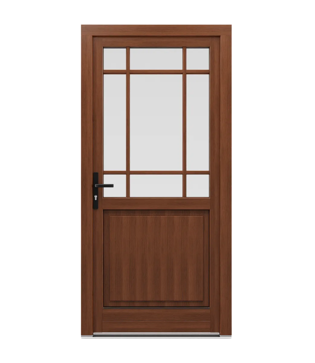 Soportes de madera para puertas