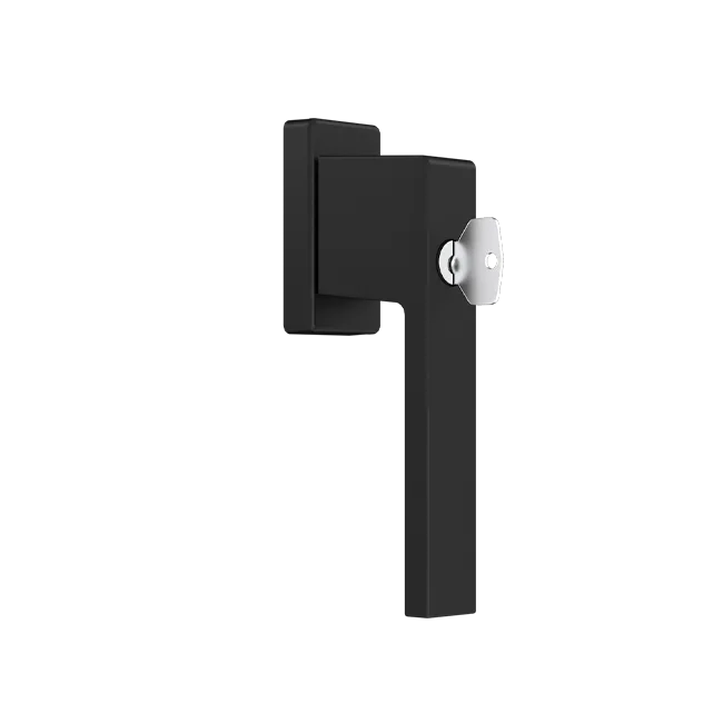 1033 - Manija para ventana con llave - RAL9005