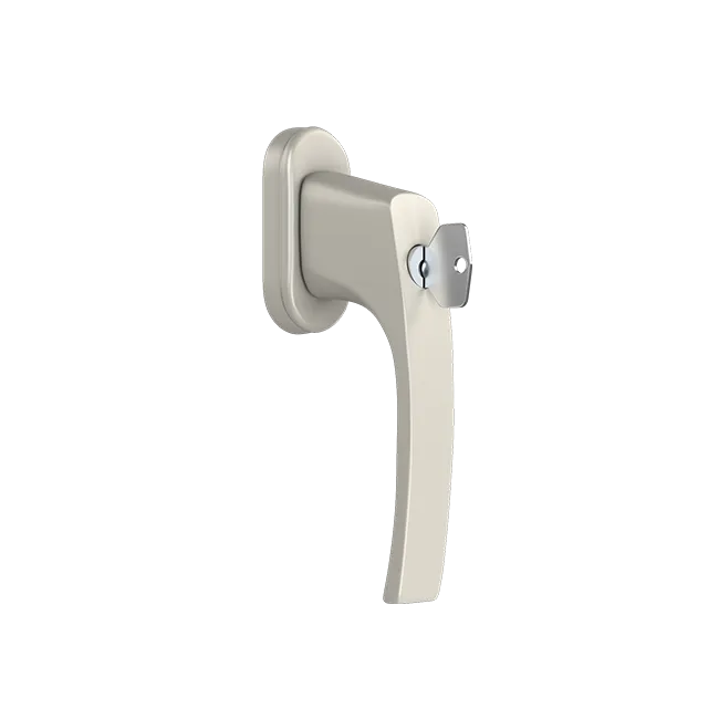 MISTRAL - Manija para ventana con llave - RAL9001